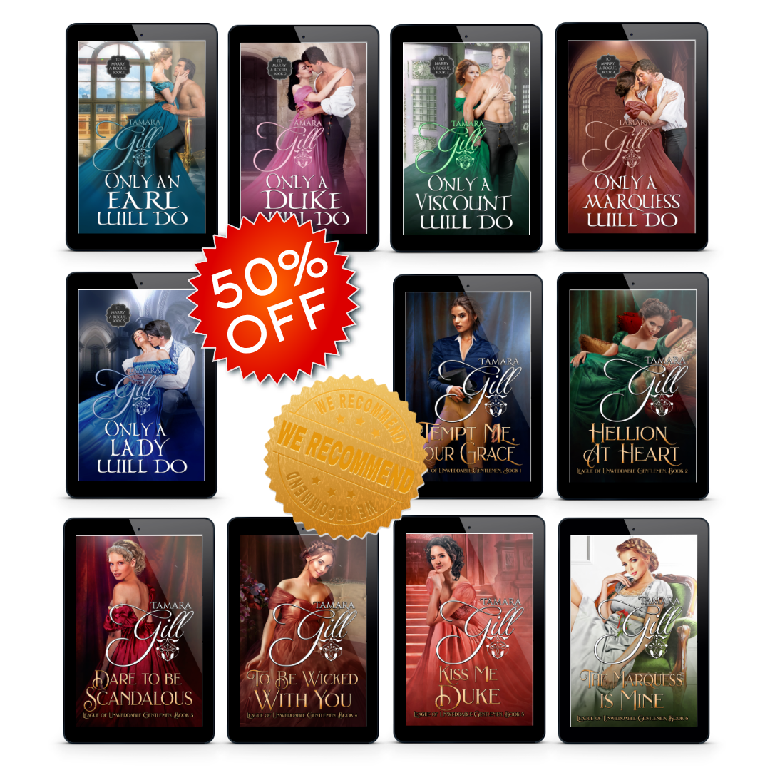 Wickedly Wedded Rogues eBook Bundle by Tamara Gill – Regency romance ebook bundle cover
