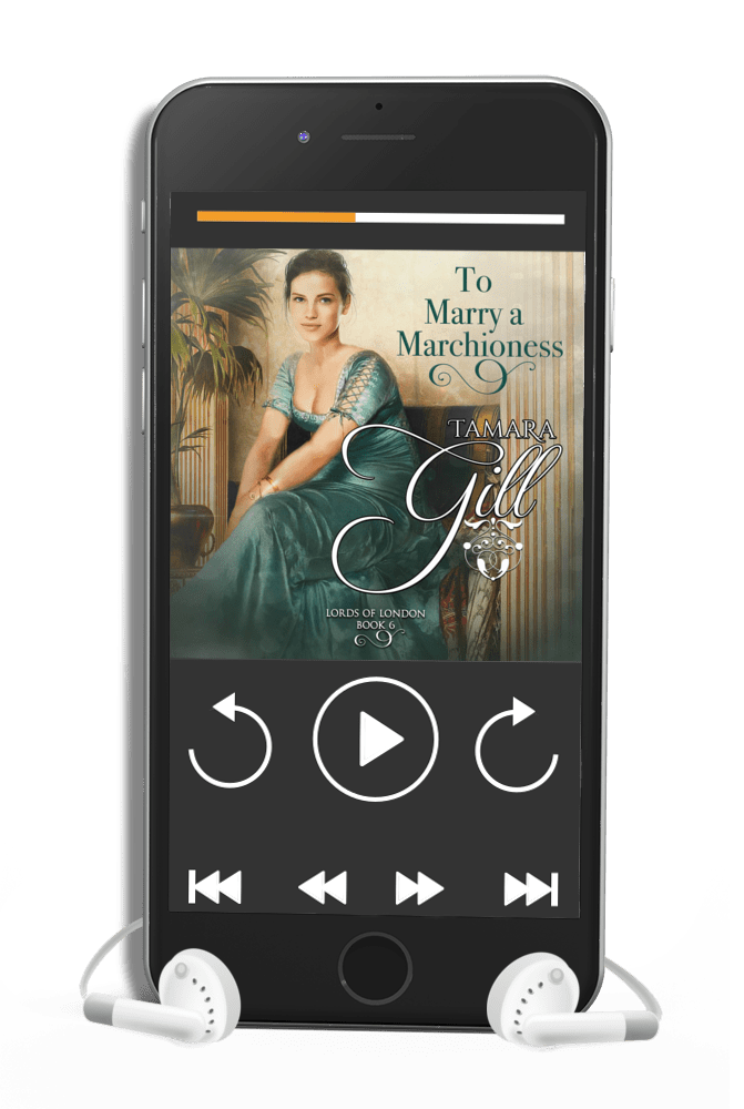 To Marry a Marchioness — Lords of London Book 6 by Tamara Gill – audiobook cover