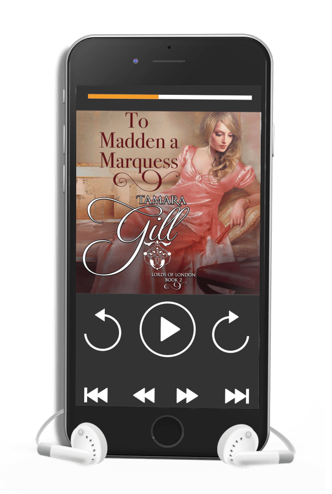 To Madden a Marquess — Lords of London Book 2 by Tamara Gill – audiobook cover
