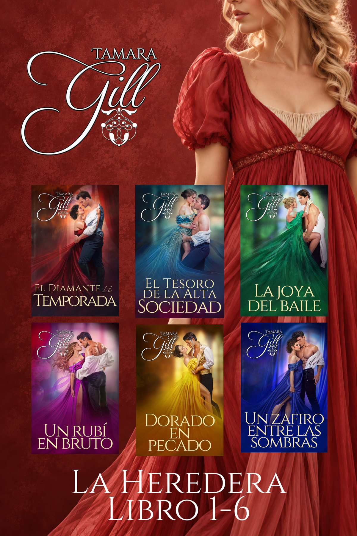 La Heredera, Libro 1-6 (Heiress, Books 1-6) SPANISH