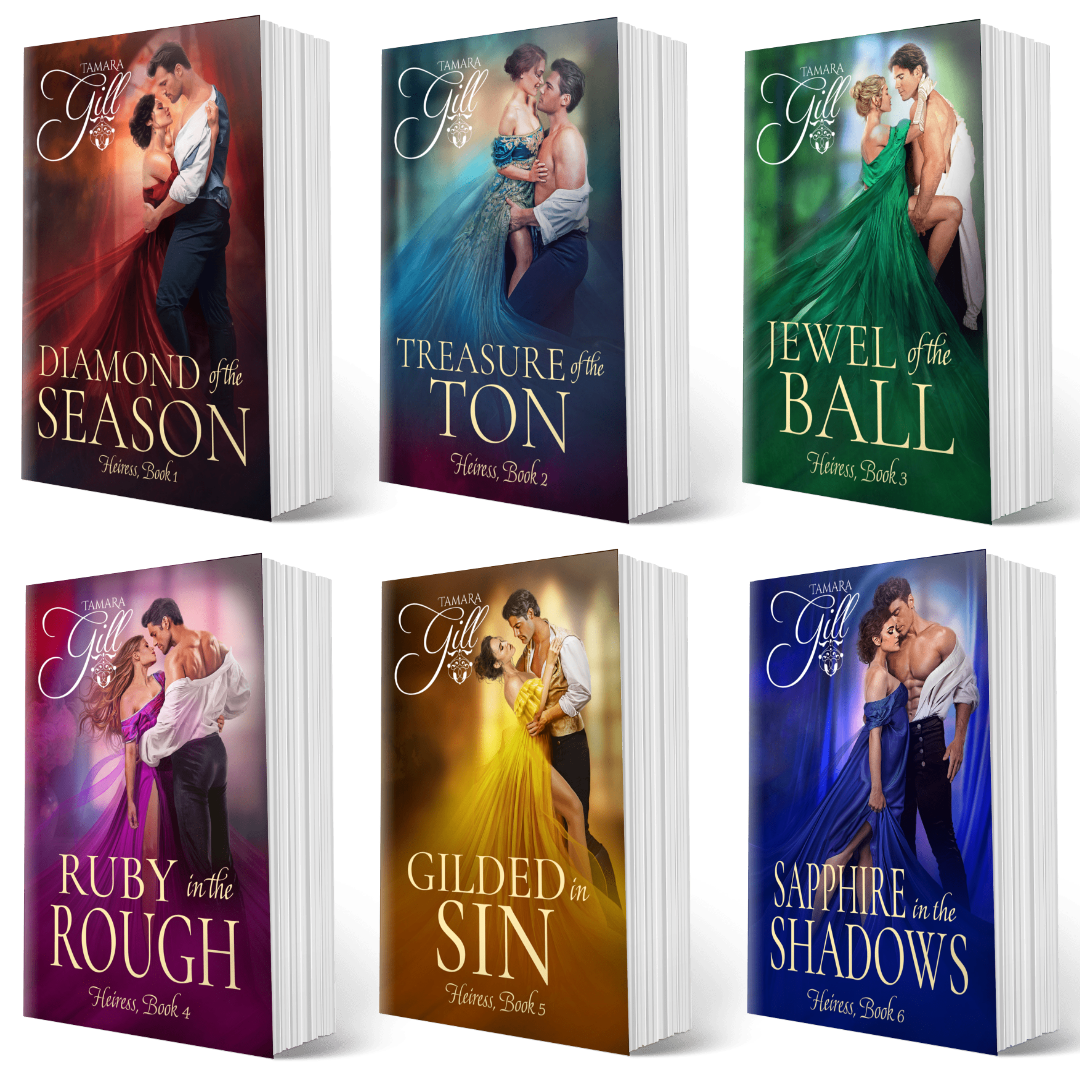 The Heiress Chronicles paperback bundle by Tamara Gill – Regency romance series collection