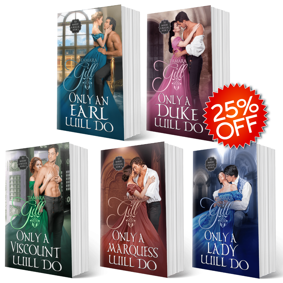 To Marry a Rogue paperback bundle by Tamara Gill – Regency romance series collection