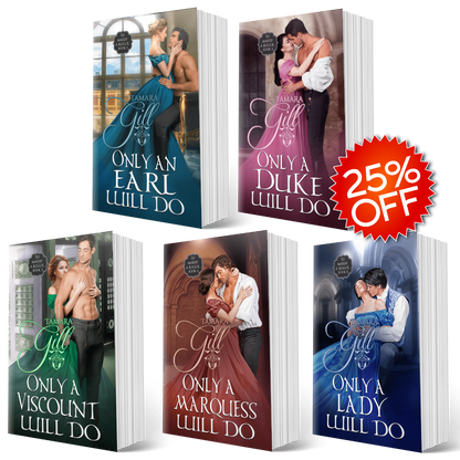 To Marry a Rogue paperback bundle by Tamara Gill – Regency romance series collection
