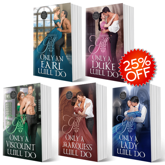 To Marry a Rogue paperback bundle by Tamara Gill – Regency romance series collection