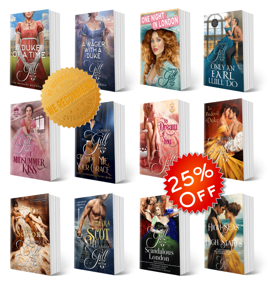 Start the Scandal paperback bundle by Tamara Gill – first-in-series Regency romance collection