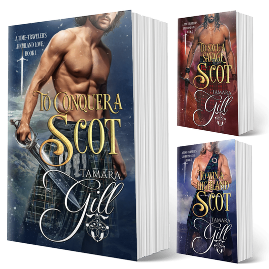A Time-Traveler's Highland Love, Books 1-3 Bundle (Paperback 5 x 8)