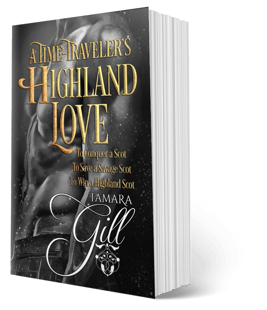 Highland Love paperback edition by Tamara Gill – Scottish historical romance book cover