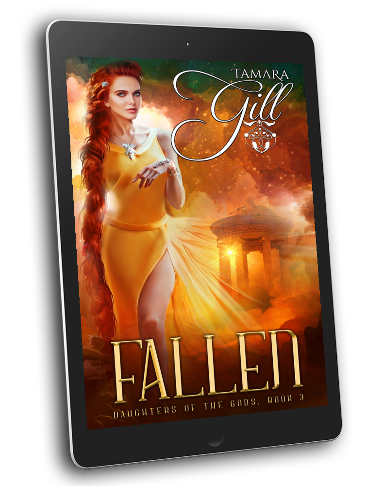 Tamara Gill romance books, Regency romance ebook bundles, Historical romance ebook bundles, Spicy Regency romance novels, Best historical romance books, Time travel romance ebooks, Bridgerton style Regency romance, Regency romance series by Tamara Gill, Historical romance box sets, Tamara Gill special edition ebooks, FALLEN (Daughters of the Gods, Book 3) (Ebook)