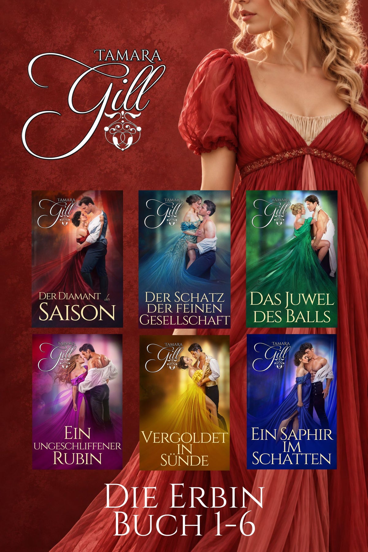 Die Erbin eBook-Bundle von Tamara Gill – historische Liebesroman-Serie