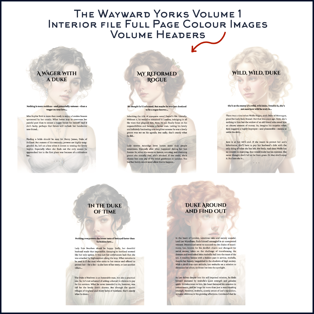Tamara Gill romance books, Regency romance ebook bundles, Historical romance ebook bundles, Spicy Regency romance novels, Best historical romance books, Time travel romance ebooks, Bridgerton style Regency romance, Regency romance series by Tamara Gill, Historical romance box sets, Tamara Gill special edition ebooks, SPECIAL EDITION - The Wayward Woodvilles, Volume 1 (Hardback Case Laminate - no sleeve)