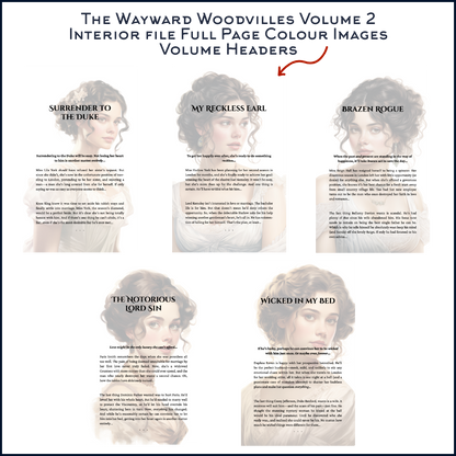 Tamara Gill romance books, Regency romance ebook bundles, Historical romance ebook bundles, Spicy Regency romance novels, Best historical romance books, Time travel romance ebooks, Bridgerton style Regency romance, Regency romance series by Tamara Gill, Historical romance box sets, Tamara Gill special edition ebooks, SPECIAL EDITION - The Wayward Woodvilles, Volume 2 (Hardback Case Laminate - no sleeve)