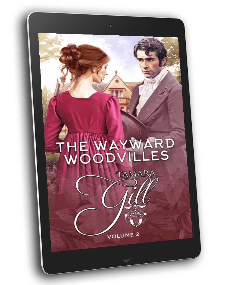 Tamara Gill romance books, Regency romance ebook bundles, Historical romance ebook bundles, Spicy Regency romance novels, Best historical romance books, Time travel romance ebooks, Bridgerton style Regency romance, Regency romance series by Tamara Gill, Historical romance box sets, Tamara Gill special edition ebooks, The Wayward Woodvilles: Volume 2: Books 4-6 (Ebook)