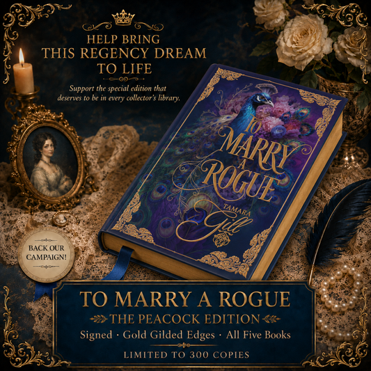 To Marry a Rogue Hardback Peacock Special Edition 6x9