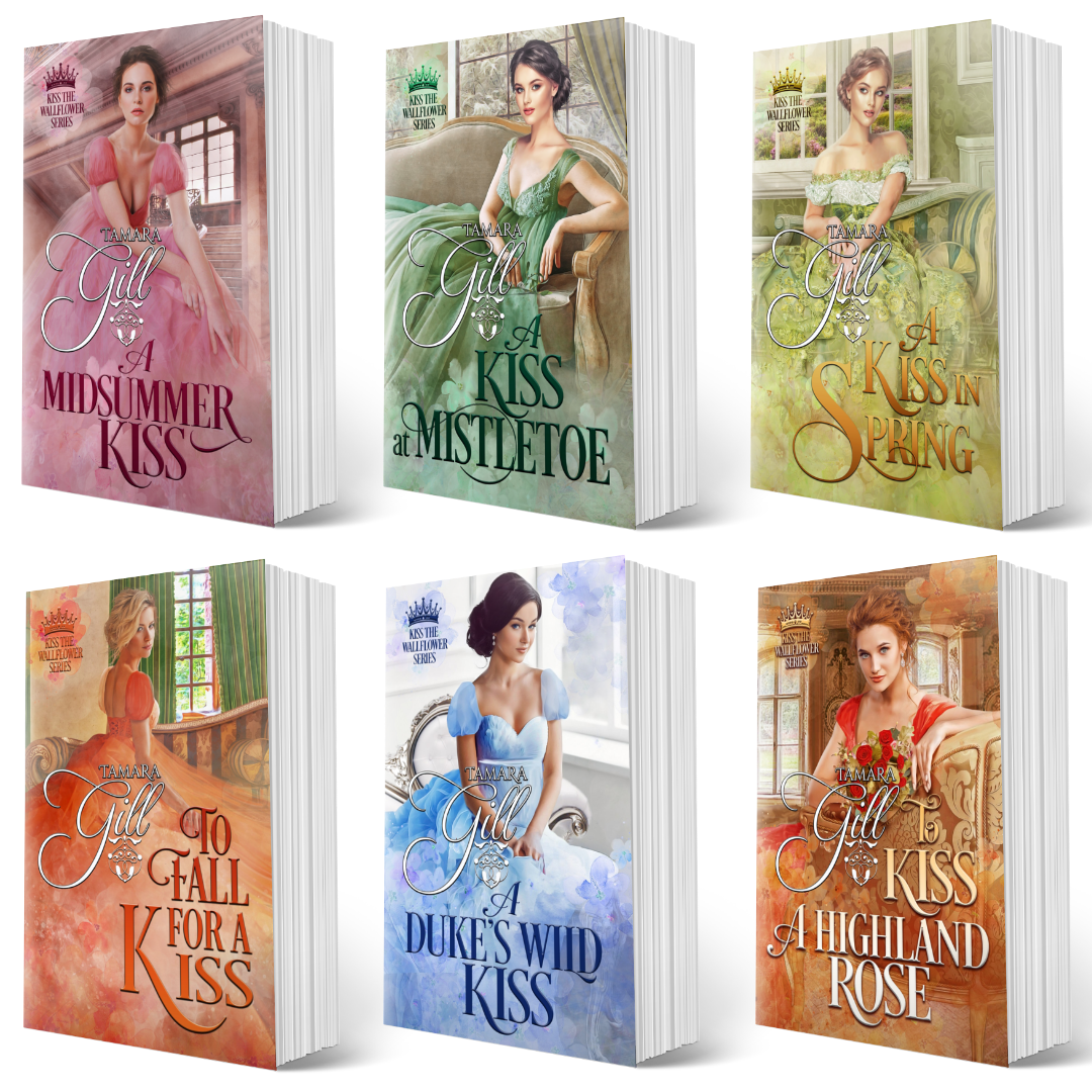 Kiss the Wallflower Paperback Bundle by Tamara Gill – complete series paperback collection