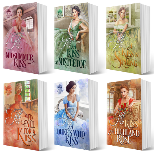 Kiss the Wallflower Paperback Bundle by Tamara Gill – complete series paperback collection